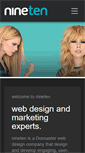 Mobile Screenshot of nineten.co.uk